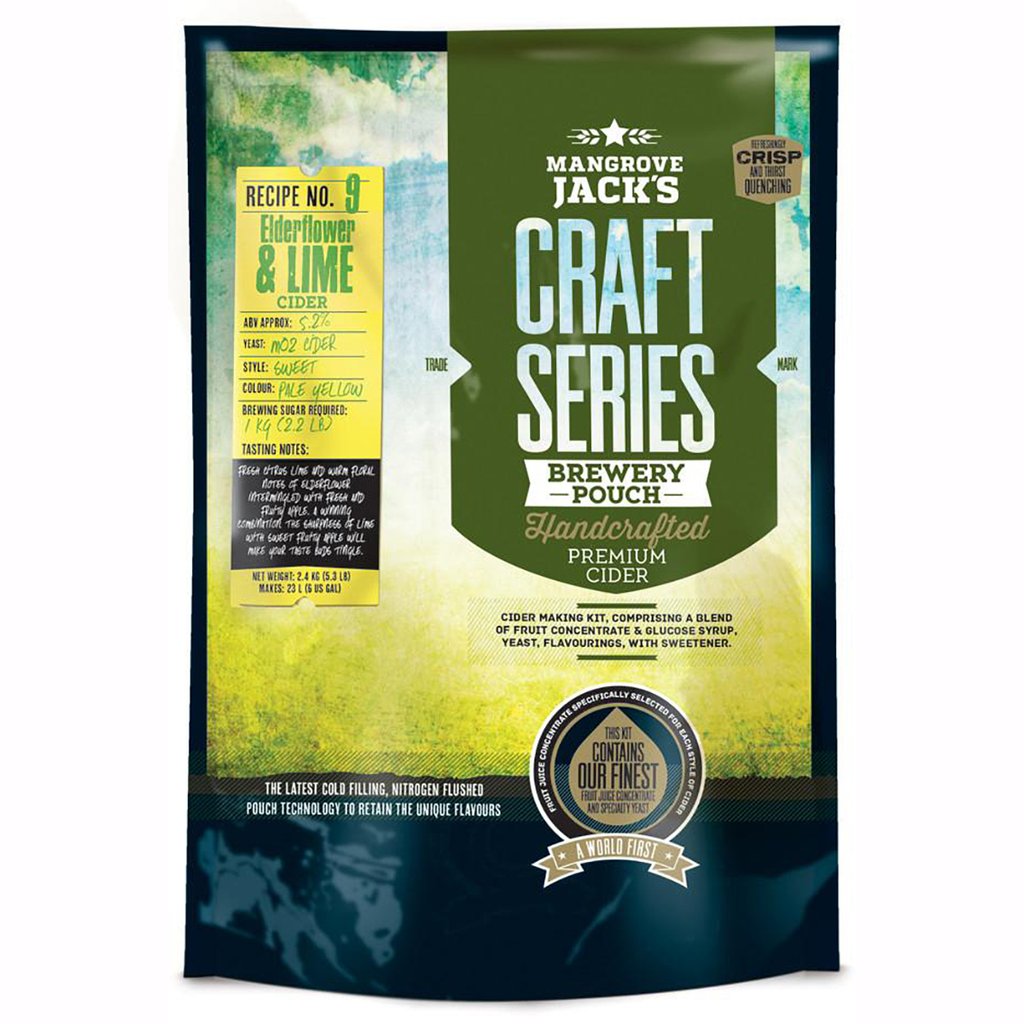 Mangrove Jack’s | Elderflower & Lime Cider Kit