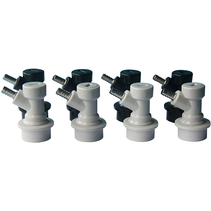 CM Becker Ball Lock Barbed Gas and Beverage Disconnects (4 Sets)    - Toronto Brewing
