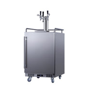 Summit | 5.6 cu. ft. Triple Tap Built-In Outdoor Commercial Beer Kegerator (BC74OSCOMTRIPLE)    - Toronto Brewing