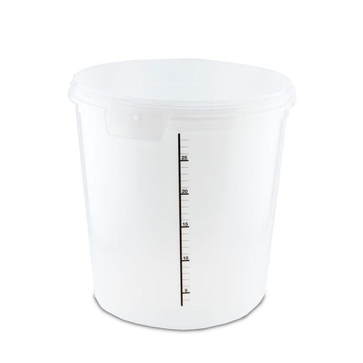 8.5 Gallon Food Grade Fermentation Bucket with Drilled Lid, Grommet and Airlock    - Toronto Brewing