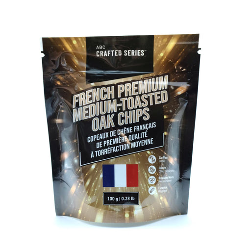 French Premium Medium Toasted Oak Chips (100g | 3.5oz)    - Toronto Brewing