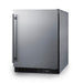 Summit | 24" Wide Built-In All-Freezer, ADA Compliant (ALFZ51) Stainless Steel   - Toronto Brewing