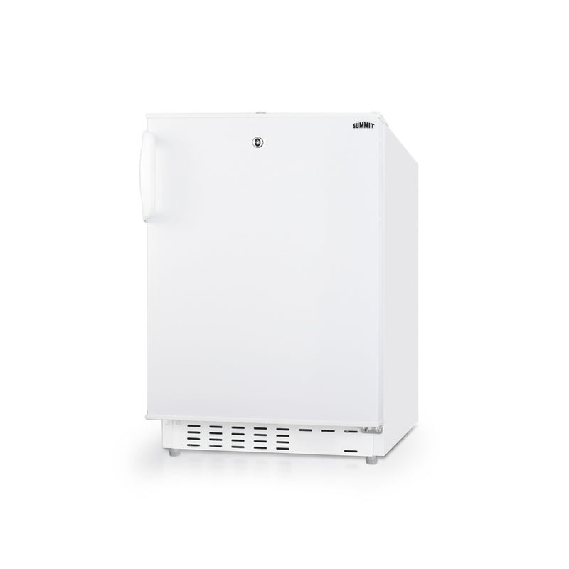Summit | 21" Wide Built-In Refrigerator-Freezer, ADA Compliant (ALRF48CSSHV) White (ALRF48)   - Toronto Brewing