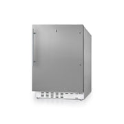 Summit | 21" Wide Built-In Refrigerator-Freezer, ADA Compliant (ALRF48CSSHV) Stainless Steel Door and Cabinet (ALRF48CSSHV)   - Toronto Brewing