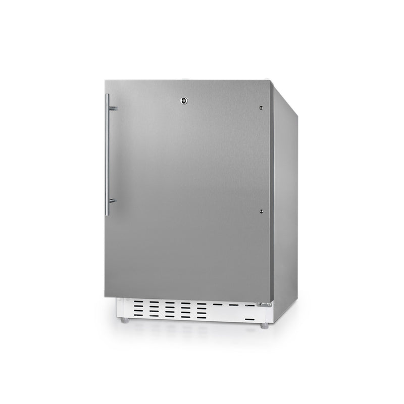 Summit | 21" Wide Built-In Refrigerator-Freezer, ADA Compliant (ALRF48CSSHV) Stainless Steel Door and Cabinet (ALRF48CSSHV)   - Toronto Brewing