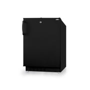 Summit | 21" Wide Built-In Refrigerator-Freezer, ADA Compliant (ALRF48CSSHV) Black (ALRF49B)   - Toronto Brewing