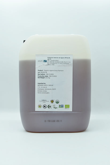 Organic Premium Agave Syrup - 25 kg    - Toronto Brewing