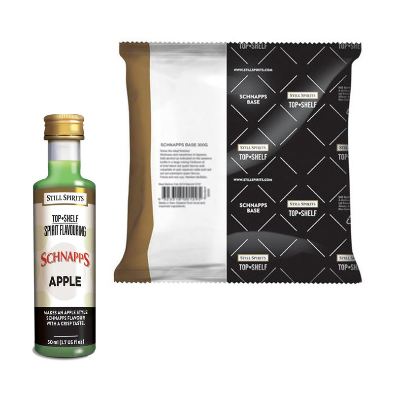 Still Spirits Top Shelf Apple Schnapps (50 ml) Essence + Schnapps Base Pack   - Toronto Brewing