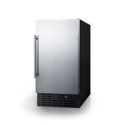 Summit | 18" 8 lb. Drain-Free Icemaker (BIM18SS)    - Toronto Brewing