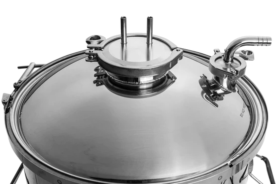 4” Tri-Clamp Stainless Steel Temperature Control Coil | Spike Brewing    - Toronto Brewing