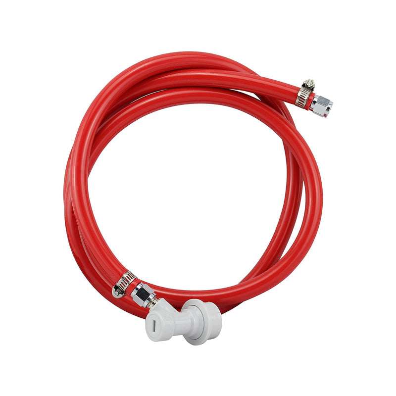 Ball Lock Gas Line Assembly with Swivel Nuts and MFL Gas Disconnect    - Toronto Brewing