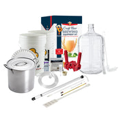 Brewer's BeAst 5 Gallon/19 Litre Deluxe Beer Brewing Equipment Starter Kit w/Glass Carboy and 5 Gallon Kettle    - Toronto Brewing