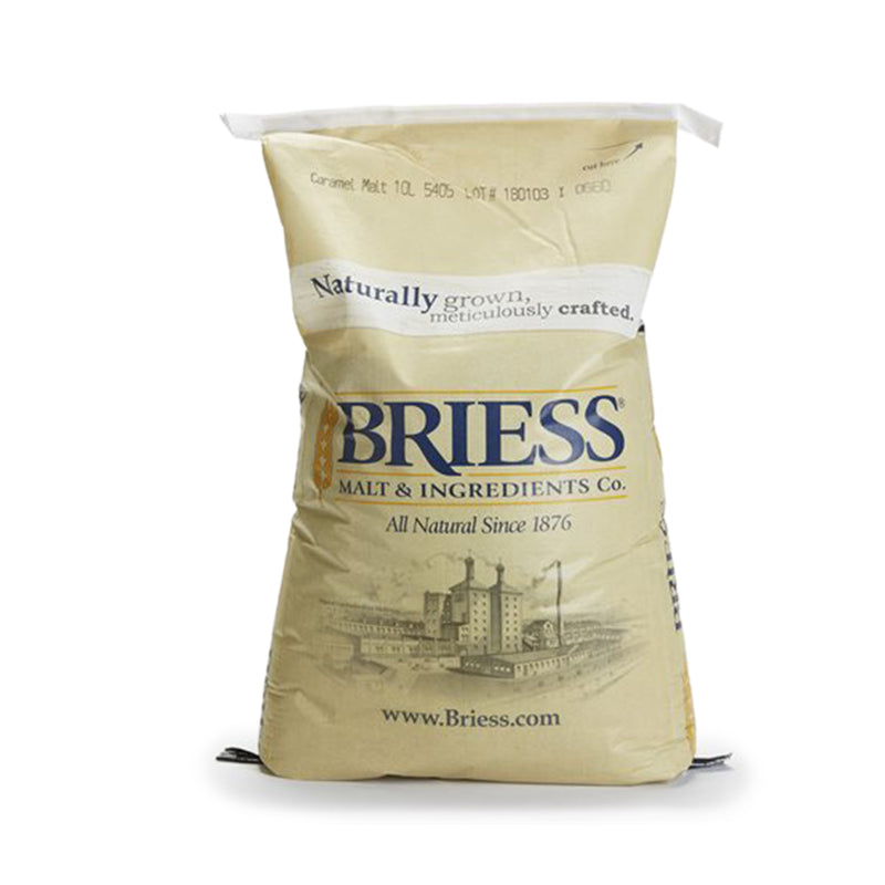 Caramel 10 / Crystal 10 Malt - Briess (Pre-Milled) - 50 lb    - Toronto Brewing