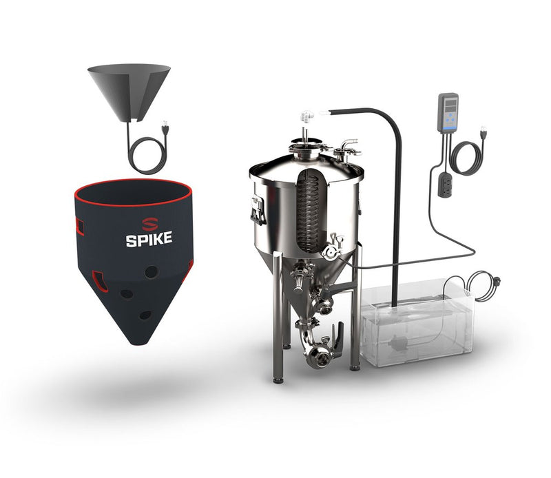 Spike Brewing | CF10 Gallon Conical Fermenter with TC100 Temperature Control Bundle - Toronto Brewing