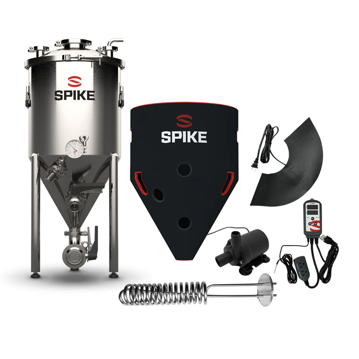 Spike Brewing | CF15 Gallon Conical Fermenter with TC100 Temperature Control Bundle    - Toronto Brewing