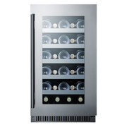Summit | 29 Bottle Single Zone Built-In Wine Cooler - (CL18WC)    - Toronto Brewing