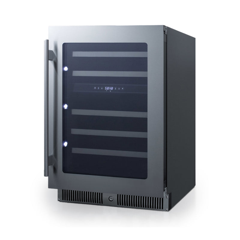 Summit | 24" Built-In Dual-Zone Wine Cellar (CL244WC) Right-Hand Door   - Toronto Brewing