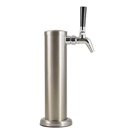 Single Tap Beer Tower - Stainless Steel Nukatap Faucet    - Toronto Brewing