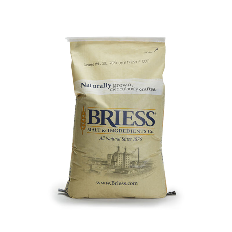 Caramel 20 / Crystal 20 Malt - Briess (Pre-Milled) 50 lb   - Toronto Brewing