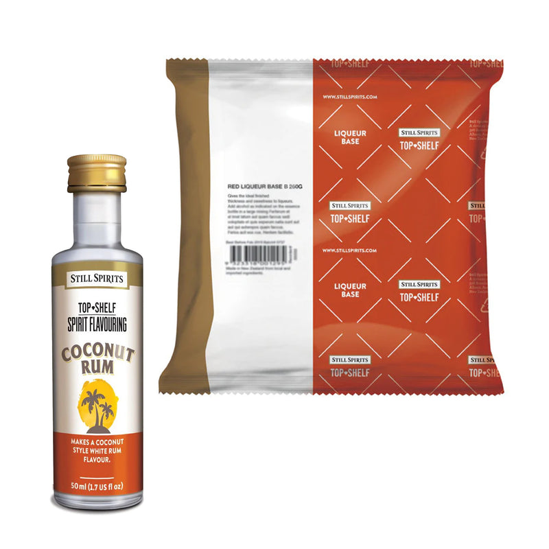 Still Spirits Top Shelf Coconut Rum Essence (50 ml) Essence + Base Pack B   - Toronto Brewing