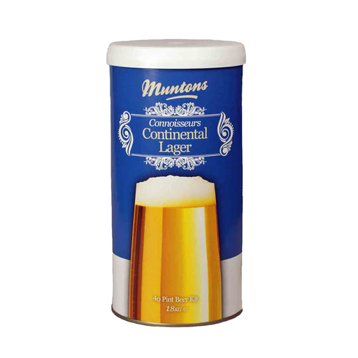 Muntons | Beer Kit - Continental Lager (6 Gallon/23 Litre)    - Toronto Brewing