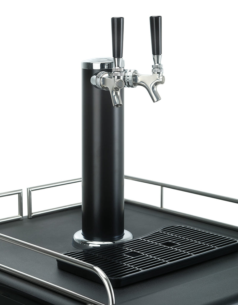 Danby | 5.4 cu. ft. Dual Tap Kegerator - Stainless Steel (DKC054A1BSL2DB)    - Toronto Brewing