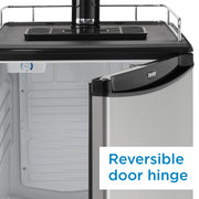 Danby | 5.4 cu. ft. Dual Tap Kegerator - Stainless Steel (DKC054A1BSL2DB)    - Toronto Brewing