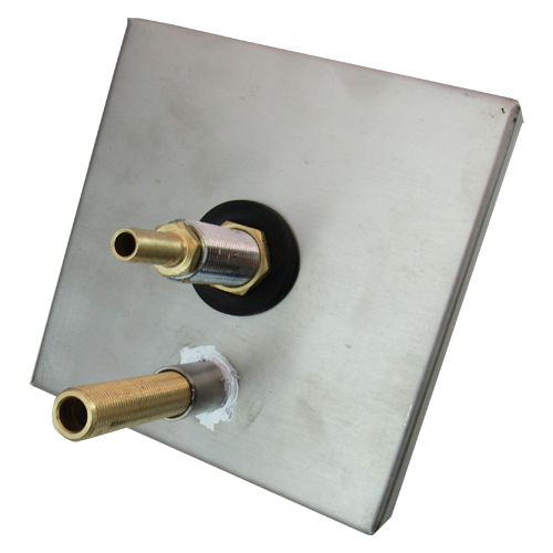 Drip Tray with Glass Rinser (6 1/4"x 6 1/4")    - Toronto Brewing