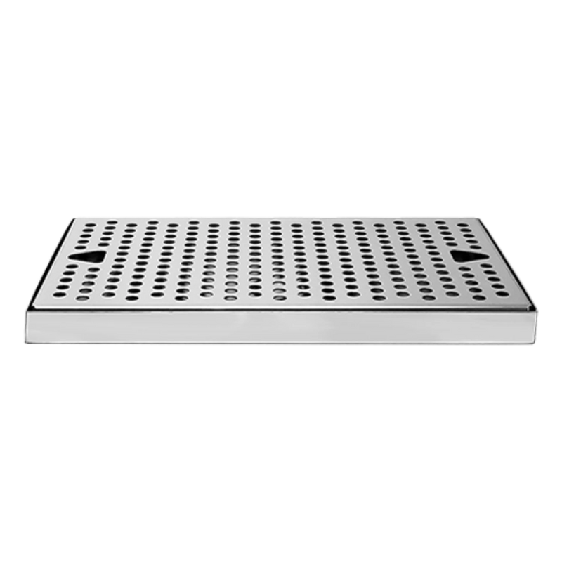 Countertop Drip Tray | Stainless Steel with Drain (12" x 7")    - Toronto Brewing