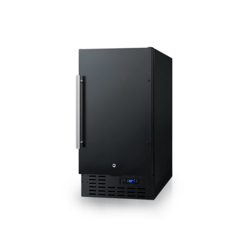 Summit | 18" Wide Built-In All-Refrigerator (FF1843BCSS) Black (FF1843B)   - Toronto Brewing