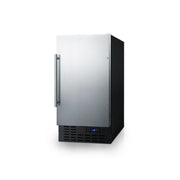 Summit | 18" Wide Built-In All-Refrigerator (FF1843BCSS) Stainless Steel with Black Cabinet (FF1843BSS)   - Toronto Brewing