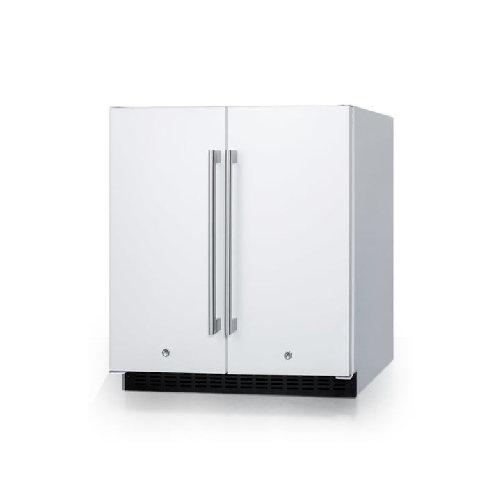 Summit | 30" Wide Built-In Refrigerator-Freezer (FFRF3070B) White (FFRF3075W)   - Toronto Brewing