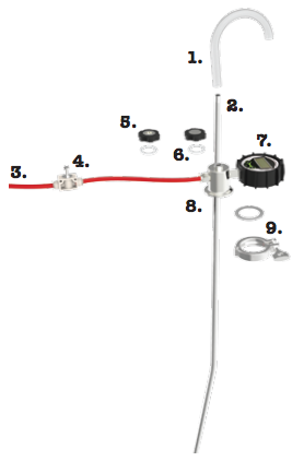 Grainfather Conical | Pressure Transfer Kit    - Toronto Brewing