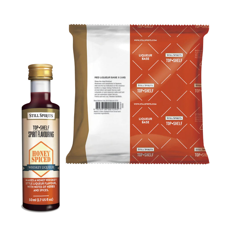Still Spirits Top Shelf Honey Spiced Liqueur (50 ml) Essence + Base Pack B   - Toronto Brewing