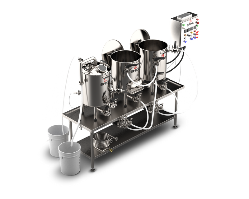 Spike Brewing | Bottom Drain Trio System    - Toronto Brewing