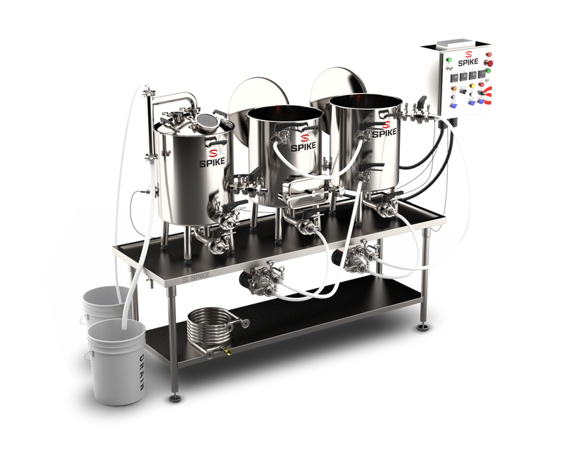Spike Brewing | Bottom Drain Trio System    - Toronto Brewing
