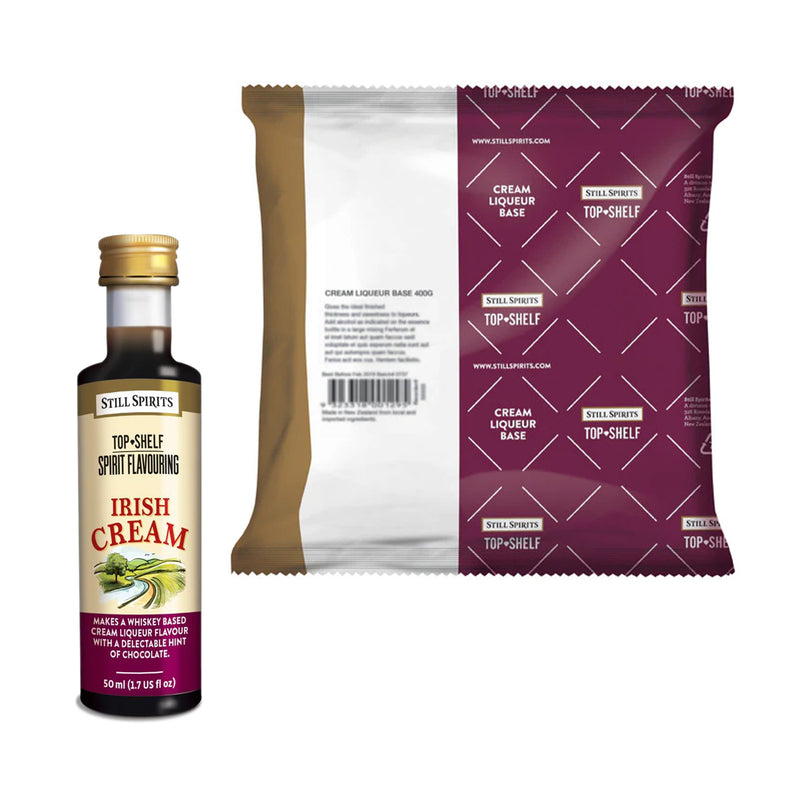 Still Spirits Top Shelf Irish Cream Essence (50 ml) Essence + Cream Base Pack   - Toronto Brewing
