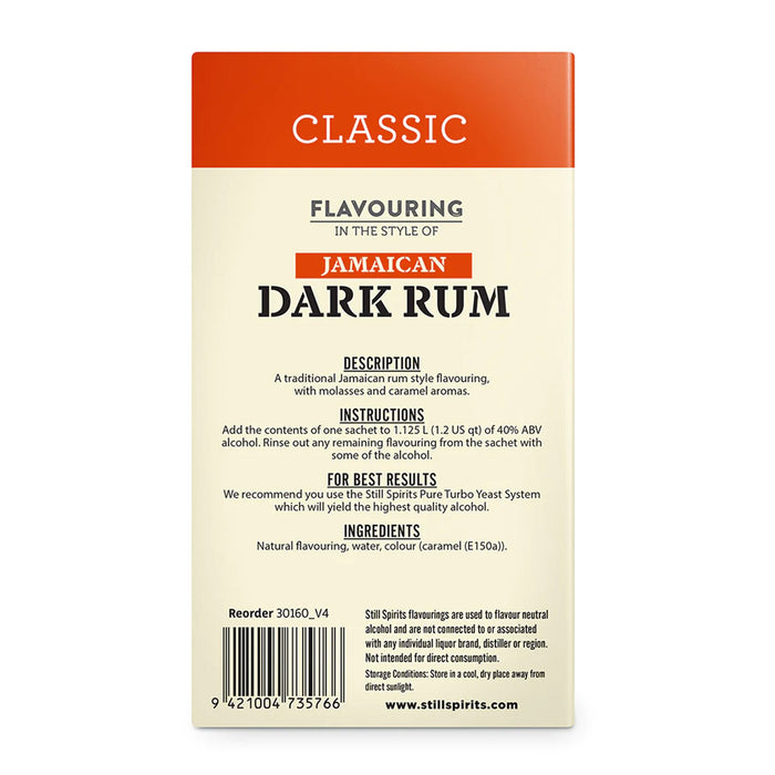 Still Spirits Classic Jamaican Dark Rum Essence Duplex - 10 Pack    - Toronto Brewing