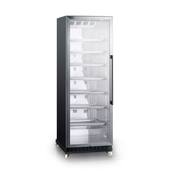 Summit | 24" Wide Beverage Centre with Dolly (SCR1401RI) Left Hand Black  - Toronto Brewing