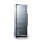 Summit | 24" Wide Beverage Centre, Stainless Steel Interior (SCR1401) Left Hand Stainless Steel  - Toronto Brewing