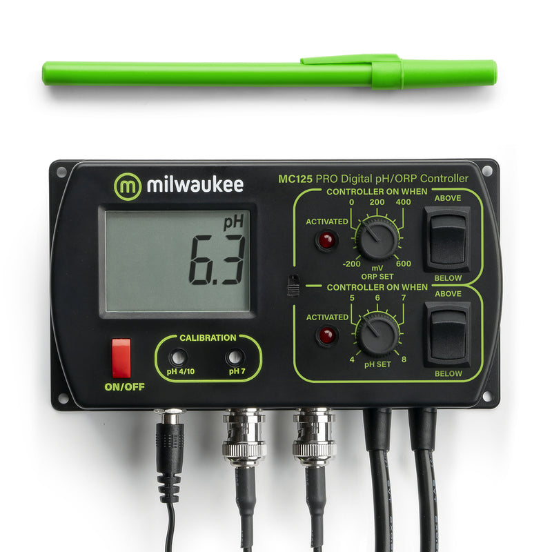 Milwaukee | MC125 PRO 2-in-1 Digital pH / ORP Controller    - Toronto Brewing
