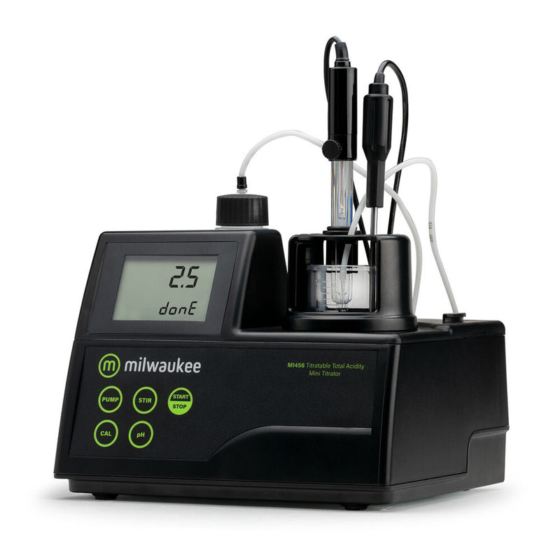 Milwaukee | MI456 PRO Mini Titrator for Titratable Acidity in Wine    - Toronto Brewing