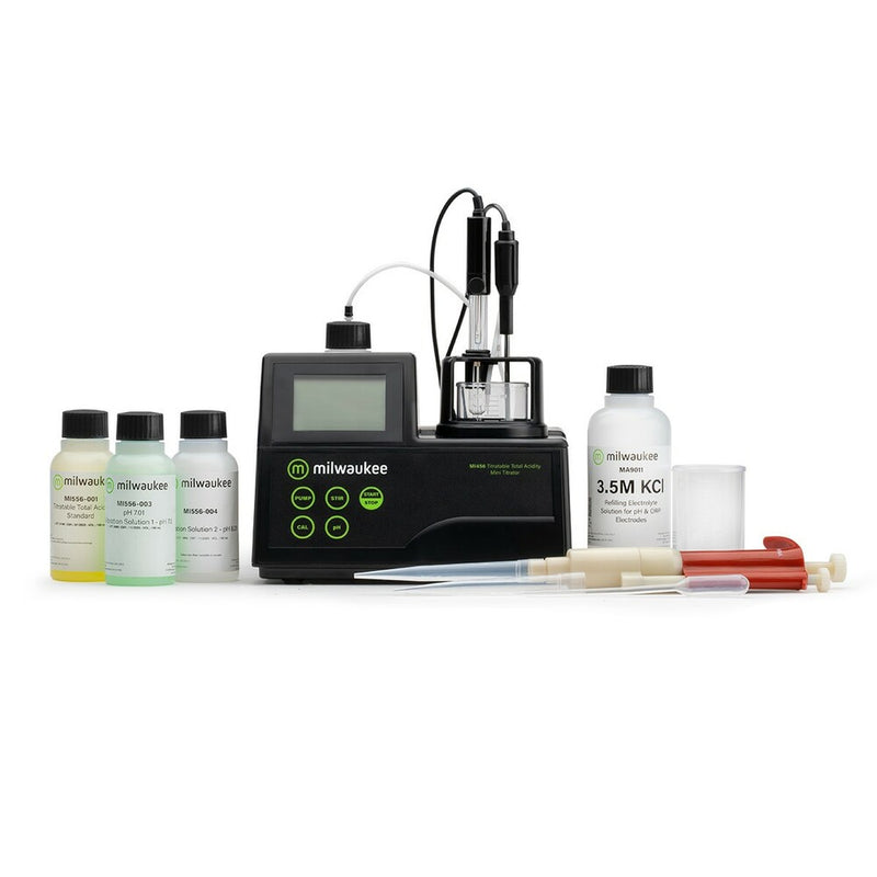 Milwaukee | MI456 PRO Mini Titrator for Titratable Acidity in Wine    - Toronto Brewing