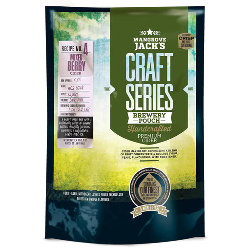 Mangrove Jack’s | Mixed Berry Cider Kit Kit Only   - Toronto Brewing