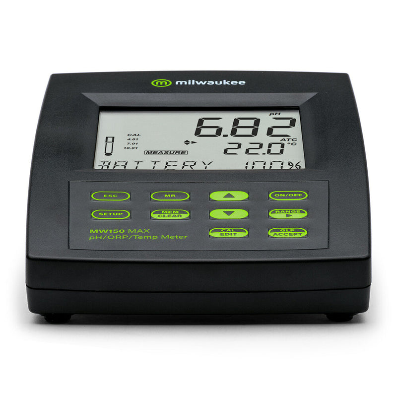 Milwaukee | MW150 MAX pH/ORP/Temp Bench Meter    - Toronto Brewing