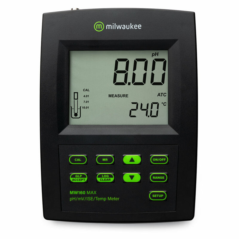 Milwaukee | MW160 MAX pH/ORP/ISE/Temp Logging Bench Meter    - Toronto Brewing