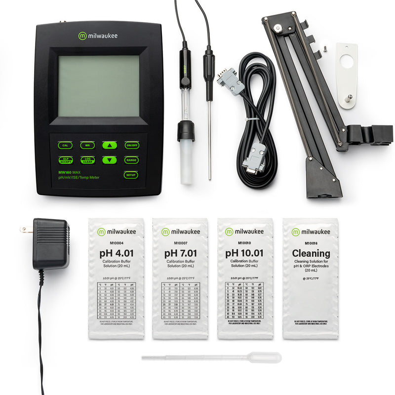 Milwaukee | MW160 MAX pH/ORP/ISE/Temp Logging Bench Meter    - Toronto Brewing
