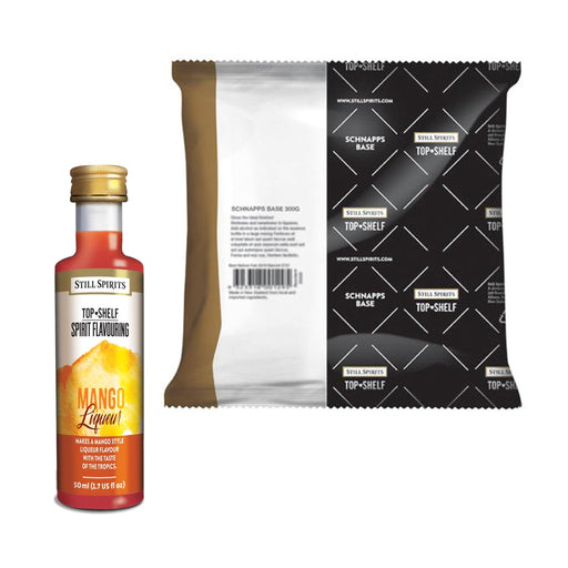 Still Spirits Top Shelf Mango Liqueur (50 ml) Essence + Schnapps Base Pack   - Toronto Brewing