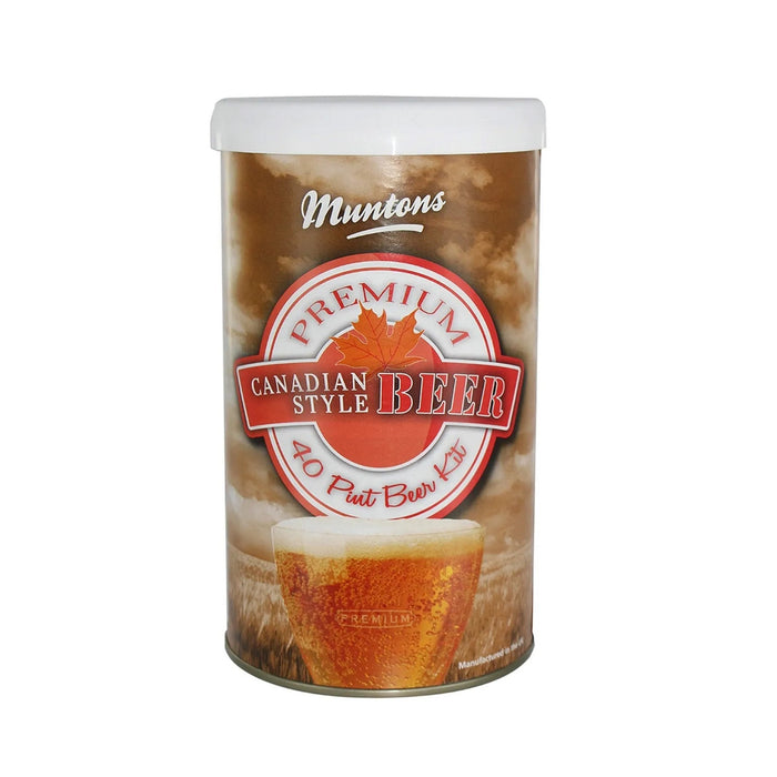 Muntons | Beer Kit - Canadian Style Ale (6 Gallon/23 Litre)    - Toronto Brewing