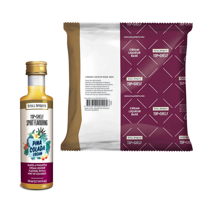 Still Spirits Top Shelf Pina Colada (50 ml) Essence + Cream Base Pack   - Toronto Brewing